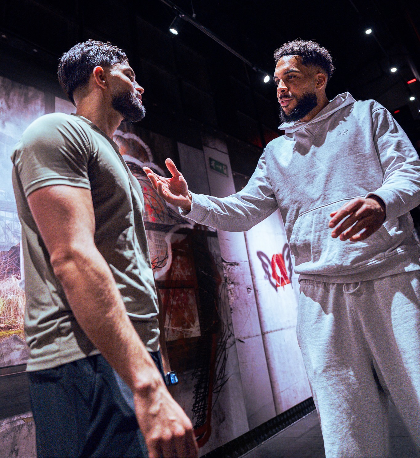 Maxime Fleury échangeant avec un client pendant une séance de coaching